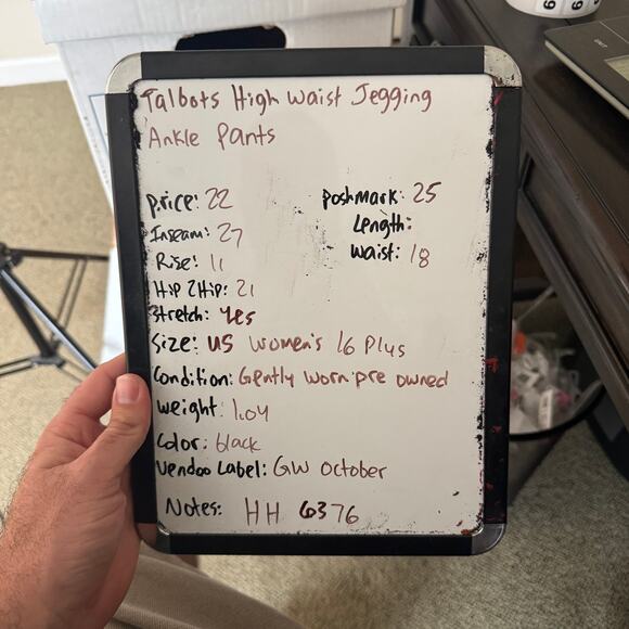 Talbots High Waist Jegging Ankle Pants US Women's 16 Plus - Picture 6 of 6